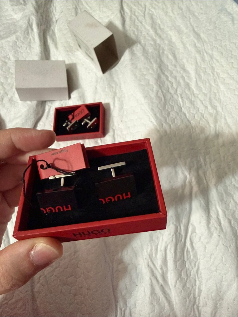 HUGO boss cuff links bundle